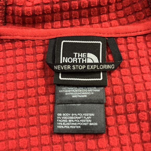 The North Face Arroyo Tech Jacket Waffle Grid Fleece Lined Softshell MED - Picture 7 of 11